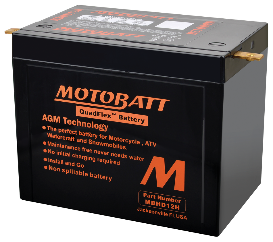 MOTOBATT AGM QUADFLEX BATTERIES