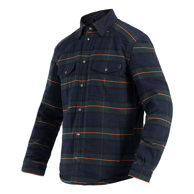 Perfect for that urban streetwear look; Motoshirt XTMr is probably the most comfortable thing you can wear that is AAA certified. The lining in the XTM-Fiberr together with shoulder; elbow and back protectors make this possible. Motoshirt XTMr has two breast pockets with press studs as well as two inside pockets; one with a zipper and one with Velcro. The cuffs are adjustable to two widths using two press studs. The stretch fabric used gives you an extremely comfortable wearing experience with ventilation t