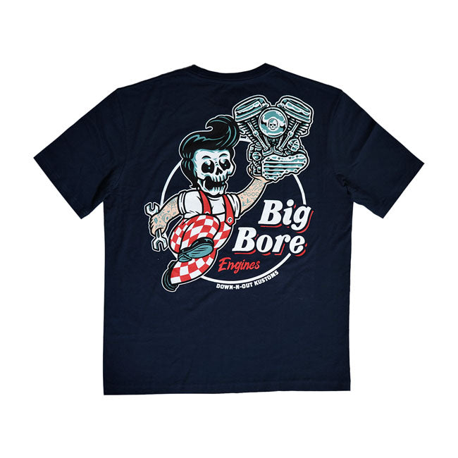 Down-n-Out apparel is for those who do things their own way. T-shirts of ultra-soft 100% pre-shrunk cotton; standard fit and full color back and front screen print. You live life to the extreme; party hard and live fast. Show you''re a gearhead through and through; however you satisfy your need for speed.