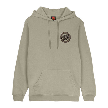 Roll up and stand out in the latest t-shirts and apparel from Santa Cruz Skateboards. The Loco Dot hoodie features small front and large back Santa Cruz Loco Dot logo prints in soft hand ink. Santa Cruz has been manufacturing the best skateboards and apparel since 1973. Innovative skateboards and artwork from the beginning ''til the end. 80% cotton / 20% polyester 330gsm brushed fleece Regular fit Pouch pocket