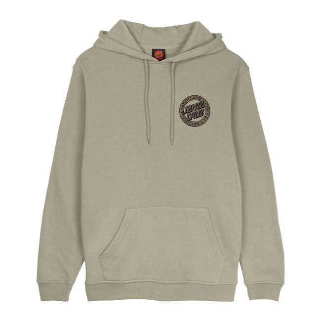 Roll up and stand out in the latest t-shirts and apparel from Santa Cruz Skateboards. The Loco Dot hoodie features small front and large back Santa Cruz Loco Dot logo prints in soft hand ink. Santa Cruz has been manufacturing the best skateboards and apparel since 1973. Innovative skateboards and artwork from the beginning ''til the end. 80% cotton / 20% polyester 330gsm brushed fleece Regular fit Pouch pocket