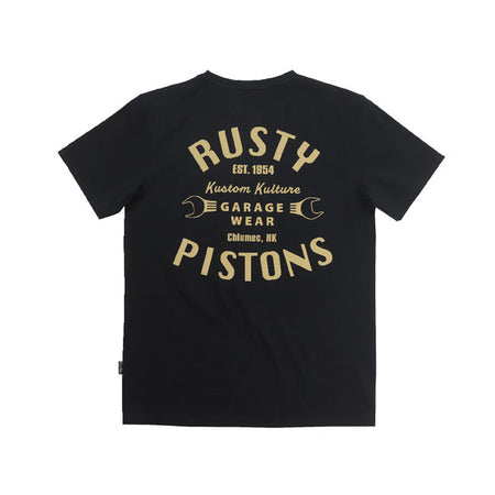 Do you love the smell of gasoline? Do you like old good carburetors? Listen to the old times music; live in the style of the culture of the first half of the 20th century and want to wear just like these crazy goodfellas and gals want to vary and wear "different" clothing. Welcome to Rusty Pistons! This t-shirt is made of 100% selected cotton and has a fashionable tapered cut that flatters your figure and a round ribbed neckline that feels smooth on your skin. The t-shirt features a print on the chest of a 