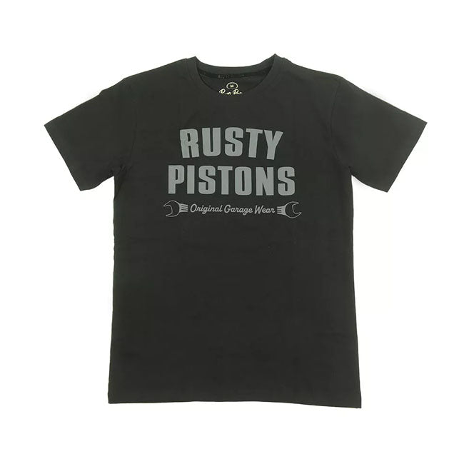 Rusty Pistons Gabbs T Shirt Zwart Katoen