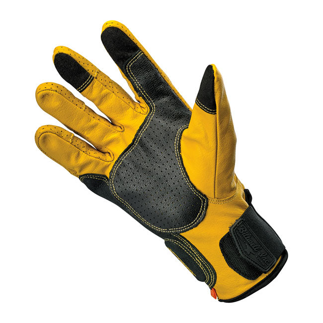 The Borrego Glove has rugged reinforcements in friction zones coupled with perforated panels for increased air flow. A positive wrist closure and high-impact knuckle guards contribute to the coveted CE rating; but we've made them aesthetically low-key so you don't look like a transformer while riding. Meets CE 89/686 safety standard for motorcycle operation.   * Exterior: 100% leather construction for durability  * Suede friction zones with strategic padding for impact protection  * Moisture-wicking fleece 