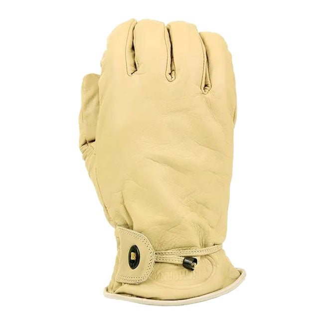 The Longhorn Rodeo gloves bring classic western charm to your everyday adventures. Made from 100% supple leather; they offer a soft; comfortable feel with natural warmth and lasting quality. A practical drawstring closure ensures a snug; tailored fit; while the timeless craftsmanship adds a touch of rugged style to any outfit. Whether you're cruising through the countryside; strolling around town; or adding a vintage edge to your look; the Rodeo gloves deliver effortless comfort and character. Available in 