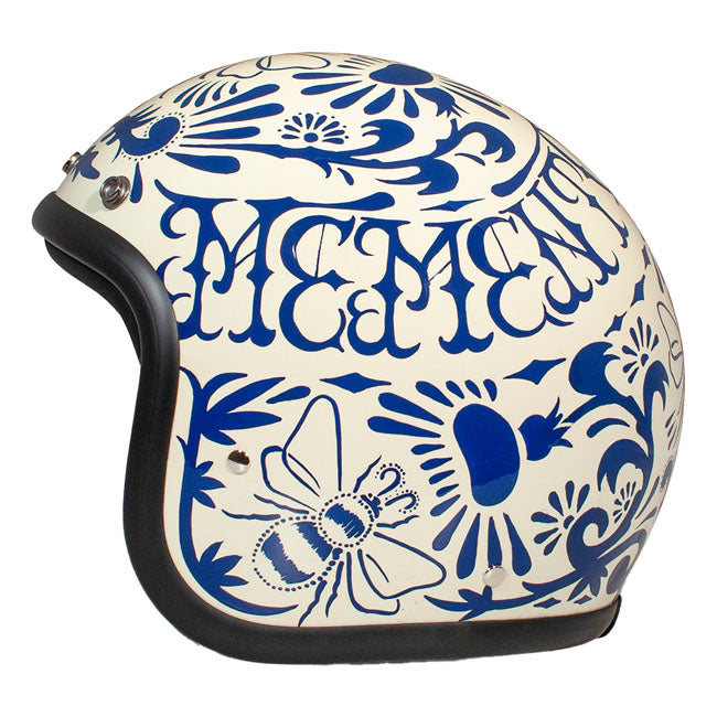Embrace the fusion of classic style and modern functionality with the DMD Retro helmet; a nod to the iconic 70''s design. This helmet isn''t just a protective gear but a statement piece; crafted for those who dare to stand out. With its ECE 22.06 approved fiberglass shell available in three sizes; it offers a snug fit. The helmet is bluetooth ready; features integrated snaps for visors; and boasts a luxurious; washable lining with Velcro for a custom fit. Secured with a padded chin strap and a reliable Doub