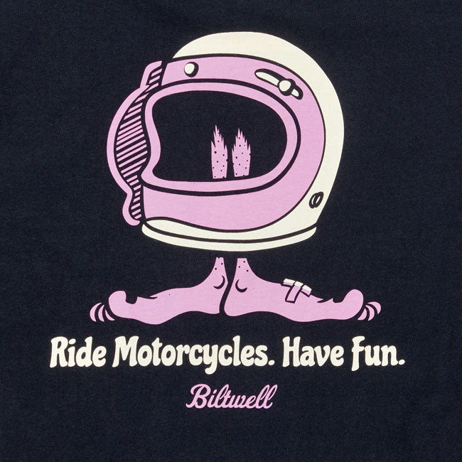 Biltwell Shorty T Shirt Zwart 100 Katoen Pre Shrunk Zachte Stof Met Zeefdruk Watergebaseerde Inkt Jaren 70 Vibe