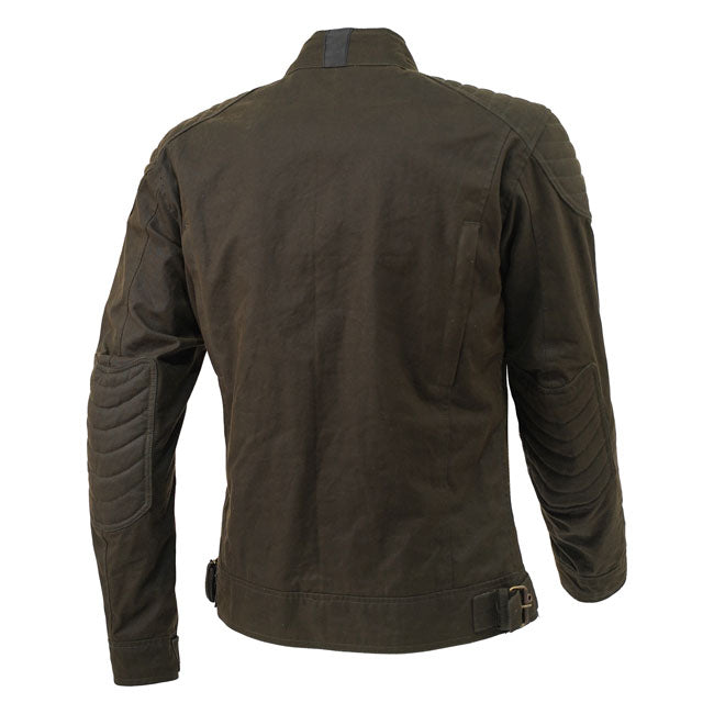 The By City Spring III jacket; CE approved prEN17092-4: 2018 Level A; is designed for those days when the cold winter is finishing; when the leaves on the trees start to blossom; the spirit of bikers begins to wake up It's ideal for this kind of bikers to have a place for this garment in their wardrobes. It will provide you the necessary protection for this intermediate climate. Made of waxed; waterproof; and breathable cotton with removable "Flexishock" protections on elbows and shoulders certified EN1621-