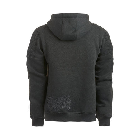This WCC Por Vida zip hoodie is a beefy hoodie in heavy weight blend of cotton and polyester. The gang script logo on the chest is fully embroidered as well as the Choppers por Vida hit at the back. The hood is double layered with the fabric of the hoody to give it an extra beefy look! The hoody also features a high collar keeping you warm!