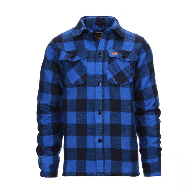 This timeless lumberjack shirt is made of high quality and has a perfect fit. With double layer for extra warmth and against rain; 100% cotton.