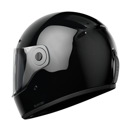 The John Doe JD/One Helmet gives you no end of possibilities for customization to match your look. The helmet comes in a retro 70s design without compromising on safety and comfort. Whether you're into speeding along the highways; planning an off-road adventure; or aiming for that old-school look; this helmet goes with every motorbiking style. The newly developed Multi-Lock system makes it easy to attach accessories such as a visor; sun peak; or blanking panel. This lets you customize your helmet exactly th