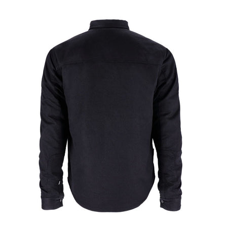 Discover the thrill of the ride with the Roeg Chris overshirt. The Chris protective overshirt is a monolayer wax shirt which combines AA protection with maximum comfort. The custom RQ outer fabric; unique for this ROEG product; provides the wearer an incomparable experience; reinforced by elbow; shoulder and optional back RQ protectors. This stylish and comfortable protective garment is designed to keep you safe and the stretch fabric used gives you an extremely comfortable wearing experience. Featuring two
