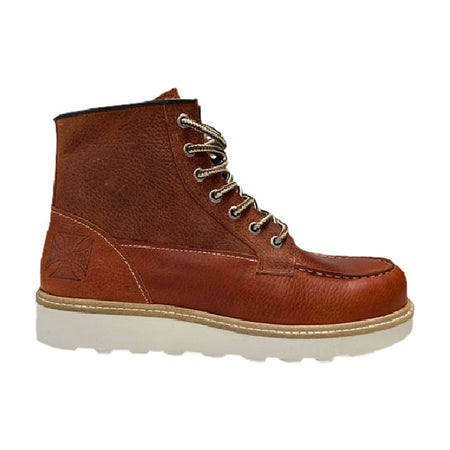 Handcrafted by skilled artisans in Felguiras; the "shoe capital" of Portugal; these WCC Rigid leather boots are the best done by WCC so far and making them an everyday''s favourite. It starts with the selection of first class materials and then the construction of the boots by a highly skilled workforce who are trained by doing through generations. Try them yourself; You will not be disappointed. Please treat them with a protective spray before use.  Upper is made of 100% leather Sole is made of natural r