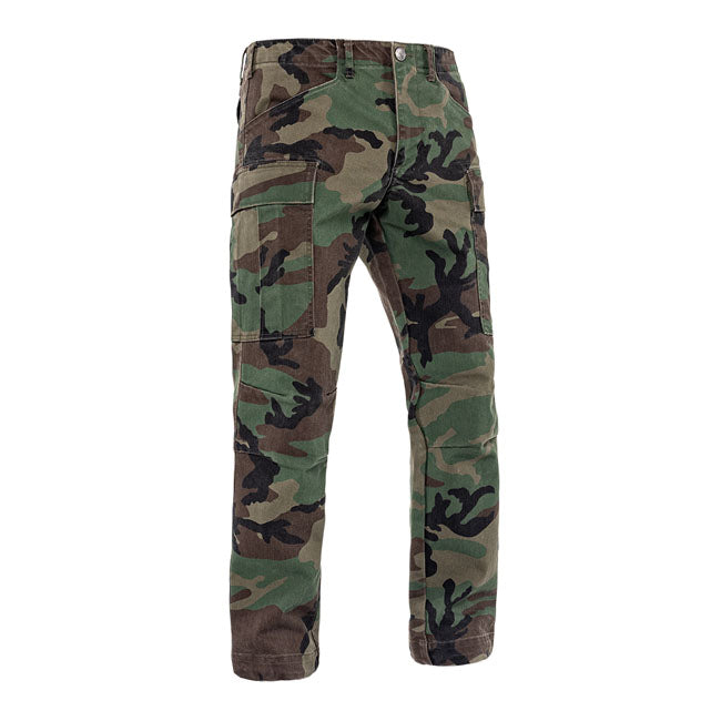 John Doe Regular Cargo Mono Camouflage 2.0 Motorbroek Met Knie- en Heupprotectors