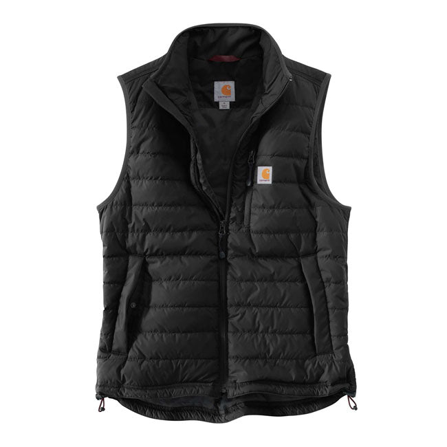 Carhartt Gilliam Vest Heren Zwart, Lichtgewicht Isolatie, Cordura Shell, Wind en Waterafstotend