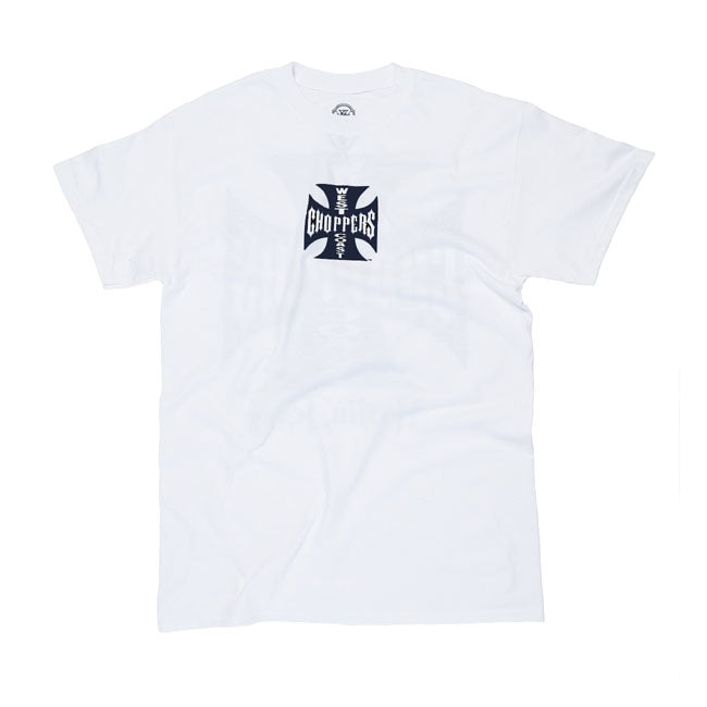 West Coast Choppers WCC OG Classic ATX T Shirt Wit Honderd Procent Premium Katoen Met OG ATX Logo