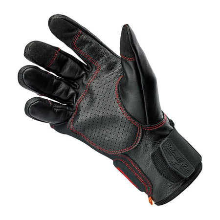 The Borrego Glove has rugged reinforcements in friction zones coupled with perforated panels for increased air flow. A positive wrist closure and high-impact knuckle guards contribute to the coveted CE rating; but we've made them aesthetically low-key so you don't look like a transformer while riding. Meets CE 89/686 safety standard for motorcycle operation.   * Exterior: 100% leather construction for durability  * Suede friction zones with strategic padding for impact protection  * Moisture-wicking fleece 