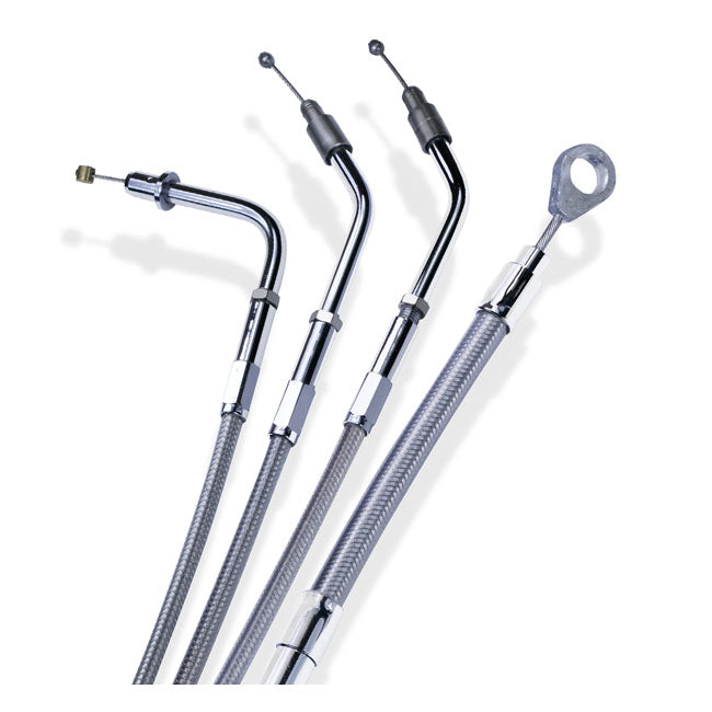 Barnett Idle Kabel Gevlochten Voor Motorfiets Throttle Kabel Hoge Kwaliteit Premium