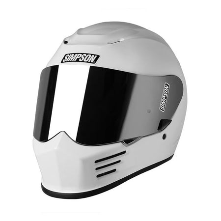 The Simpson Speed designed for a variety of riding styles such as clubstyle; bagger; streetfighter; custom; and touring. The Speed Bandit meets ECE2206 certifications. Its lightweight thermo-injected polycarbonate shell offers robust protection without compromising on comfort. Features ventilation; quick-release shield provides maximum field of view and includes a 4-position locking feature; while being Pinlock ready for added convenience. Inside; the hypoallergenic comfort liner is fully removable and wash