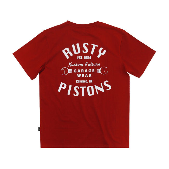 Do you love the smell of gasoline? Do you like old good carburetors? Listen to the old times music; live in the style of the culture of the first half of the 20th century and want to wear just like these crazy goodfellas and gals want to vary and wear "different" clothing. Welcome to Rusty Pistons! This t-shirt is made of 100% selected cotton and has a fashionable tapered cut that flatters your figure and a round ribbed neckline that feels smooth on your skin. The t-shirt features a print on the chest of a 