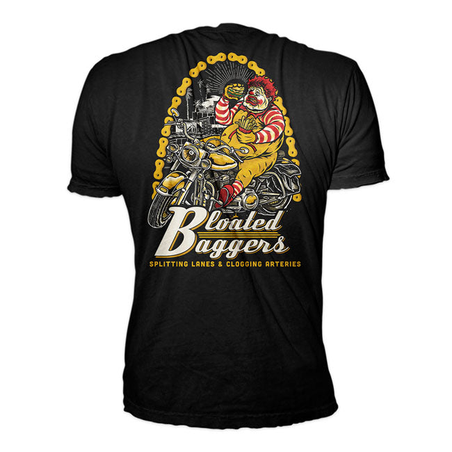 Down-n-Out Bloated Baggers t-shirt black