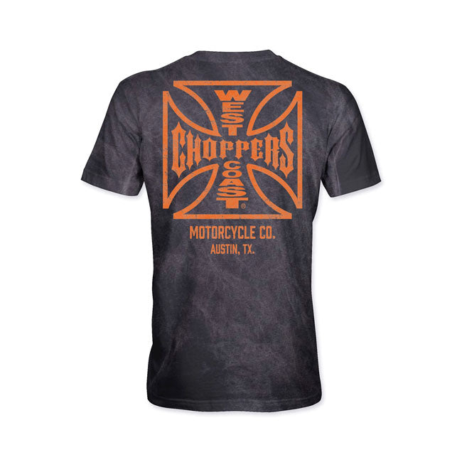 TBWhatever with an ATX twist. This West Coast Choppers t-shirt keeps it clean; classic; and unapologetically bold. The t-shirt is crafted from the finest cotton available; delivering a smooth; premium feel that's built for everyday wear. Front and back is the iconic OG Cross ATX logo in black; a nod to the roots; the attitude; and the no-compromise lifestyle that defines West Coast Choppers. With a comfort cut that fits just right this is more than just a shirt; it's a statement.