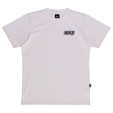 The Roeg t-shirt is a perfect blend of comfort and versatility. Made with a softer fabric combining 95% cotton and 5% Lycra; it's designed for a stretchy; lightweight feel that's easy to wear all day. Durable without being heavy and tailored without feeling restrictive; this t-shirt offers a classic fit that works anywhere. Featuring a signature printed logo; it's a timeless piece built for whatever the day brings. Comfortable; reliable; and effortlessly cool. Whatever you ride; ride Roeg.