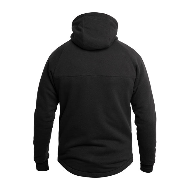 John Doe XTM Fiberr V2 Hoodie Zwart Met Beschermers En XTM Fiberr Voering Voor Bescherming Tijdens Ritten