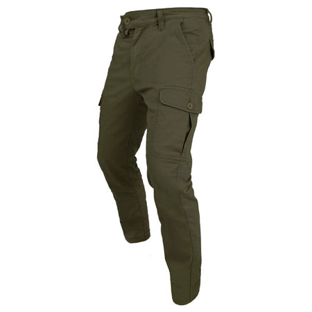 Step into the perfect fusion of rugged style with the By City Army pants. Built from abrasion-resistant cotton; these pants are designed to handle the road while keeping you comfortable all day long. The mono-layer construction keeps things light and breathable; while six outer pockets give you that utility edge; whether you''re riding through the city or heading off-grid. Inside; you'll find built-in compartments for protection; including foam hip pads and removable Flexishock knee protectors that meet CE 