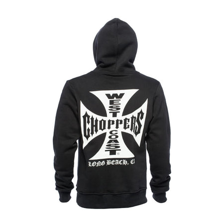 This WCC OG Classic hoodie is a beefy high collar hoodie that is made with a blend of cotton and polyester. The cross logo is screen printed on the front and the back. The hood is double layered with the fabric of the hoodie to give it an extra beefy look. This hoodie also features a high collar to ensure that the hoodie will keep you warm.