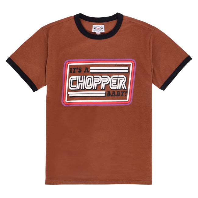 Sick of telling what kind of bike you''re riding? Just wear the 13 and a half ''It''s a chopper baby'' t-shirt and you''ll never have to explain again! Enjoy your rides!