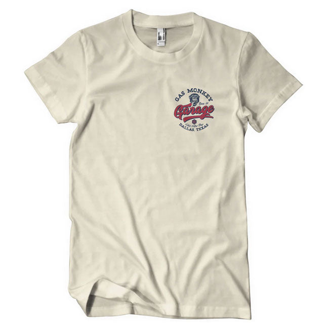 Gas Monkey Garage! Choose your favorite t-shirt; hoodie; tanktop; long sleeve or cap from the legendary Dallas-based garage founded by Richard Rawlings and made famous by their tv show. Blending craftsmanship; rock 'n' roll energy; and Texas grit; Gas Monkey Garage has become a symbol of automotive passion and bold designs. Also their apparel have bold designs; every piece; from rugged t-shirts to stylish hoodies are made from 100% cotton have a nice print on the back or front. Wear the legend. Embrace the 