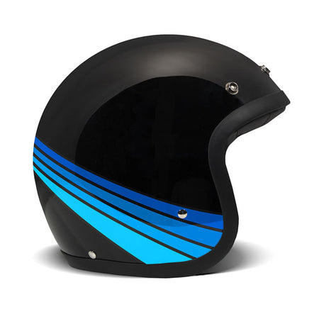 Born from the idea of modifying the more traditional aspect of the helmet; making it a fashion accessory with an original design; the DMD Retro open face helmet has a compact shell and despite being open and light; it is safe and comfortable. The design and creativity; which characterize the products of the jet Retro category; complete a helmet made in compliance with the new safety standards ECE 22.06. If you drive a Custom/Caf Racer bike or a scooter; the DMD jet Retro helmet collection offers the freed
