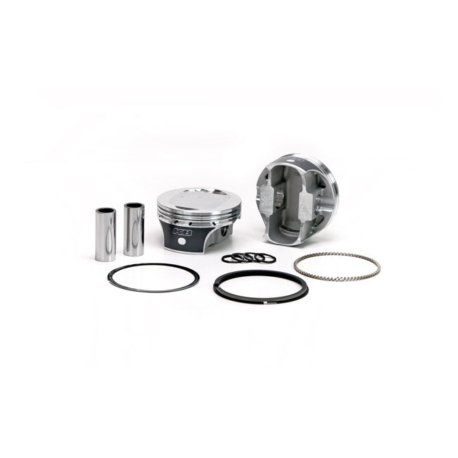 KB Performance Twin Cam Piston Kit Voor 96 Tot 103 Inch Big Bore Forged Plus 0.030