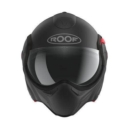 From BOXER to BOXXER; the 180ø versatile ROOF helmet has benefited from many innovations over the years while maintaining its assertive and remarkable character. The design of the ROOF BOXXER 2 evolves towards tighter lines while retaining the iconic look of the ROOF BOXXER. The helmet offers a premium finish with a premium fiberglass shell and lightweight comfort fabric combined with cutting-edge technologies: reversible lip seal; high-end comfort and Silent Lining; active and passive defogging. The autom