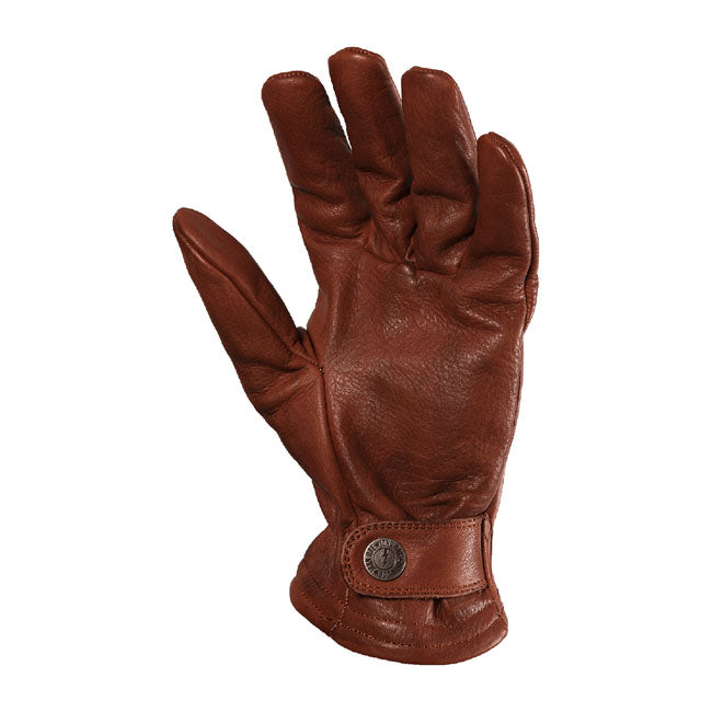 The John Doe Freewheeler is a classic old-school short-wrist glove with excellent protection. The genuine cowhide leather make the glove extremely resistant to abrasion. The pre-curved fingers on the glove give you a secure grip on the handlebars; even on longer journeys. Freewheeler is an ergonomically preformed glove with a press stud on the wrist for adjustment. CE certification: EN 13594-2015 Full grain cowhide leather Push-button adjustable closure Elastic wrist Ergonomic pre-curved fit Touchscre