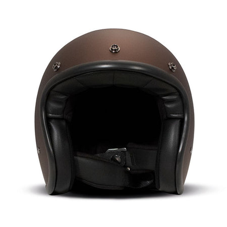 Embrace the fusion of classic style and modern functionality with the DMD Retro helmet; a nod to the iconic 70''s design. This helmet isn''t just a protective gear but a statement piece; crafted for those who dare to stand out. With its ECE 22.06 approved fiberglass shell available in three sizes; it offers a snug fit. The helmet is bluetooth ready; features integrated snaps for visors; and boasts a luxurious; washable lining with Velcro for a custom fit. Secured with a padded chin strap and a reliable Doub