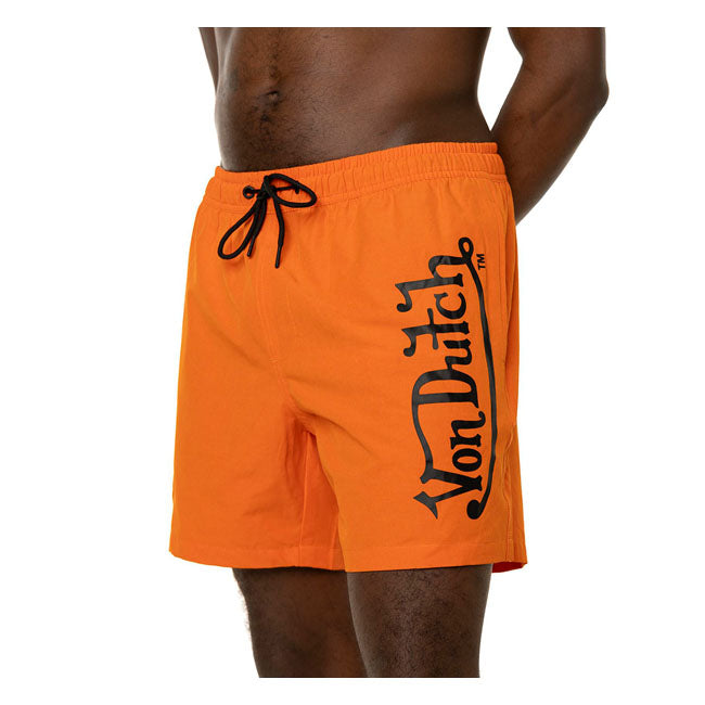 Von Dutch Logo swimshort orange