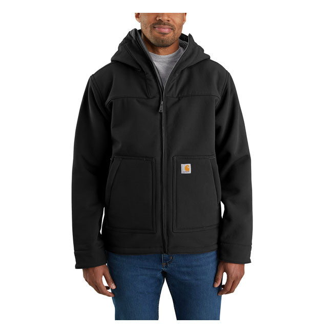 Work hard; play harder. The first Carhartt outdoor gear was released in the 1930s under the name Super Dux. This jacket continues the legacy; bringing technical outdoor features to the classic active jacket. It blocks wind; shrugs off light rain; and has a soft sherpa lining for warmth. The nylon is lighter and stronger than traditional duck fabric; giving it the durability and comfort for days on the move. Relaxed fit Rain DefenderT - Durable Water repellent finish Rugged FlexT - Allows for more movemen