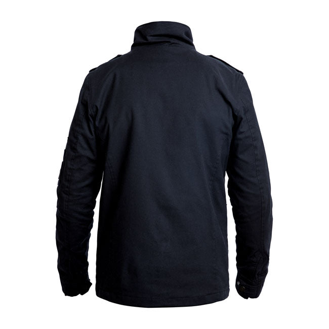 The John Doe Explorer jacket XTMr gives you the perfect gear to discover new horizons. The AAA-certified jacket comes with a number of features that make life easier as you go on your travels. XTM-Fiberr lining together with shoulder; elbow and back protectors keep you safe in any situation. The cotton outer fabric with inner beeswax coating is so tightly woven that it keeps the wind out and is water-resistant to a water column of 900 mm. The front zipper offers additional wind protection. On the outside of