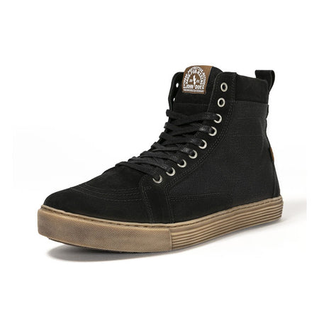 The John Doe Neo XTMr pushes the boundaries in motorcycle sneakers. It looks like a streetwear-style sneaker but the XTM-Fiberr membrane and additional ankle; heel and forefoot reinforcement give you an extremely high level of protection. The tongue is equipped with a water barrier to keep water from washing into the boot; a zipper on the side adds convenience and comfort. Neo XTMr has an oil-resistant; vibration-absorbing non-slip sole to give you additional hold and security on your motorbike. CE certifi