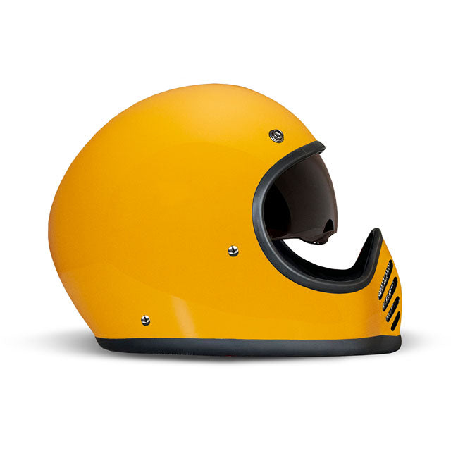 DMD Seventyseven Geel Motorhelm Carbon Kevlar Schelp ECE 22.06 Bluetooth Zonvizier Wasbare Voering