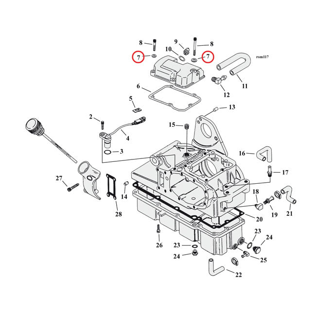 Multiple applications. Amongst others washer for jiffy stand / side stand nut. OEM replacement reference 6474; 6434