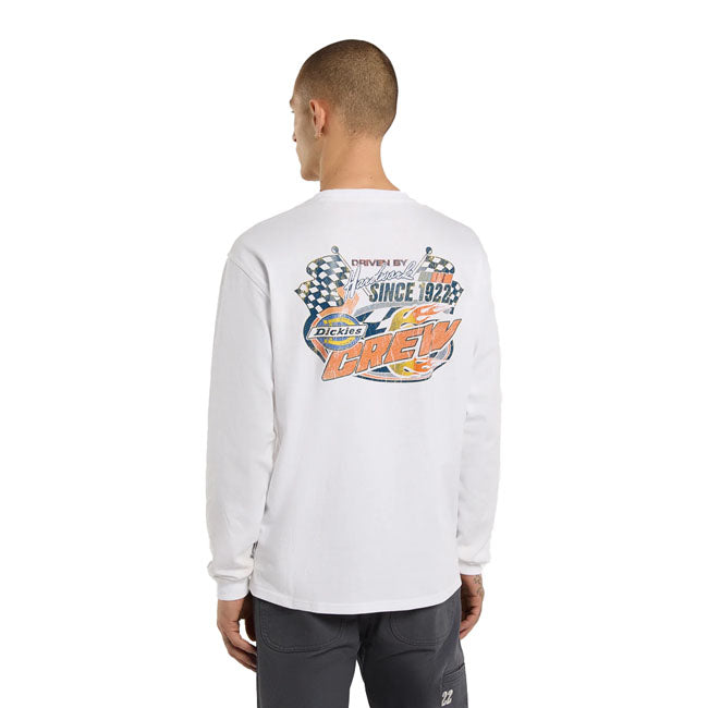 Dickies Nashport Lange Mouw Wit