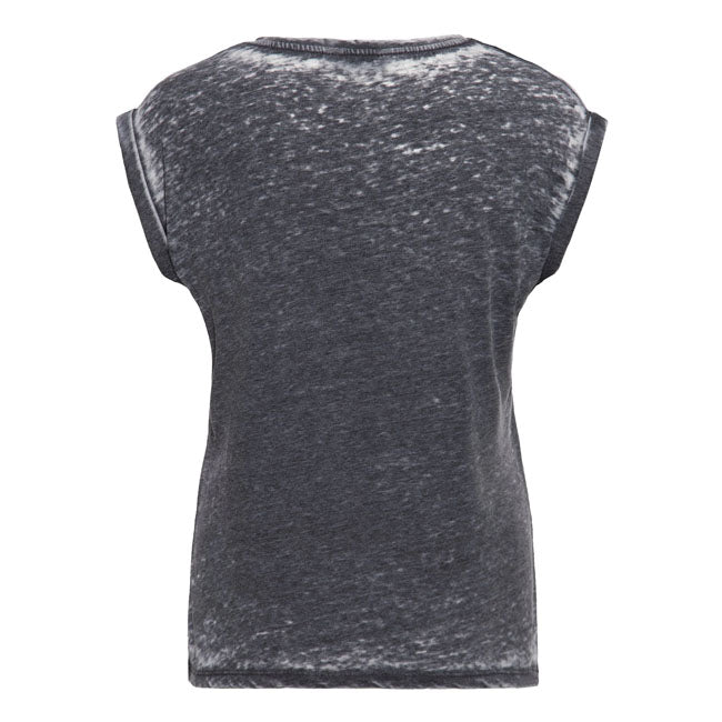 Queen Kerosin rules and with this t-shirt; you''ll rule right along with her! This sleeveless t-shirt with the confident statement "Queen of Fucking Everything" brings a full dose of attitude to your style. The enzyme wash creates a signature vintage vibe; and the lightweight fabric blend feels pleasantly soft. Whether at the workbench; in everyday life; or on the stage of life: this shirt is loud; uncompromising; and 100% Queen Kerosin.