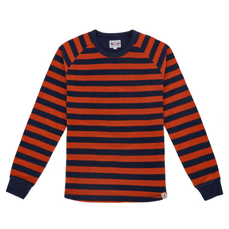 If you love the vintage look of the old-school motorcycle-club sweaters; you''ll love this 13 « Waffle shirt long sleeve. This shirt is made of 100% cotton and has a textured waffle knit that adds warmth and style. The round neck and the ribbed cuffs and hem give it a classic fit and feel. Available in three colorways.