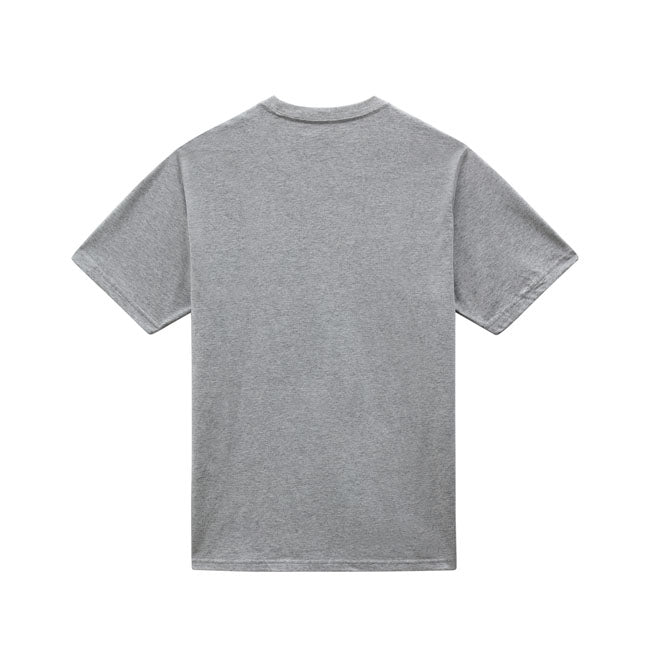 The Dickies Mapleton T-shirt is a regular fit crew neck tee made of 100% cotton jersey featuring the iconic Dickies logo in small on the chest. Available in a wide selection of classic and seasonal colours. The classic staple cotton T-shirt made for everyday wear.