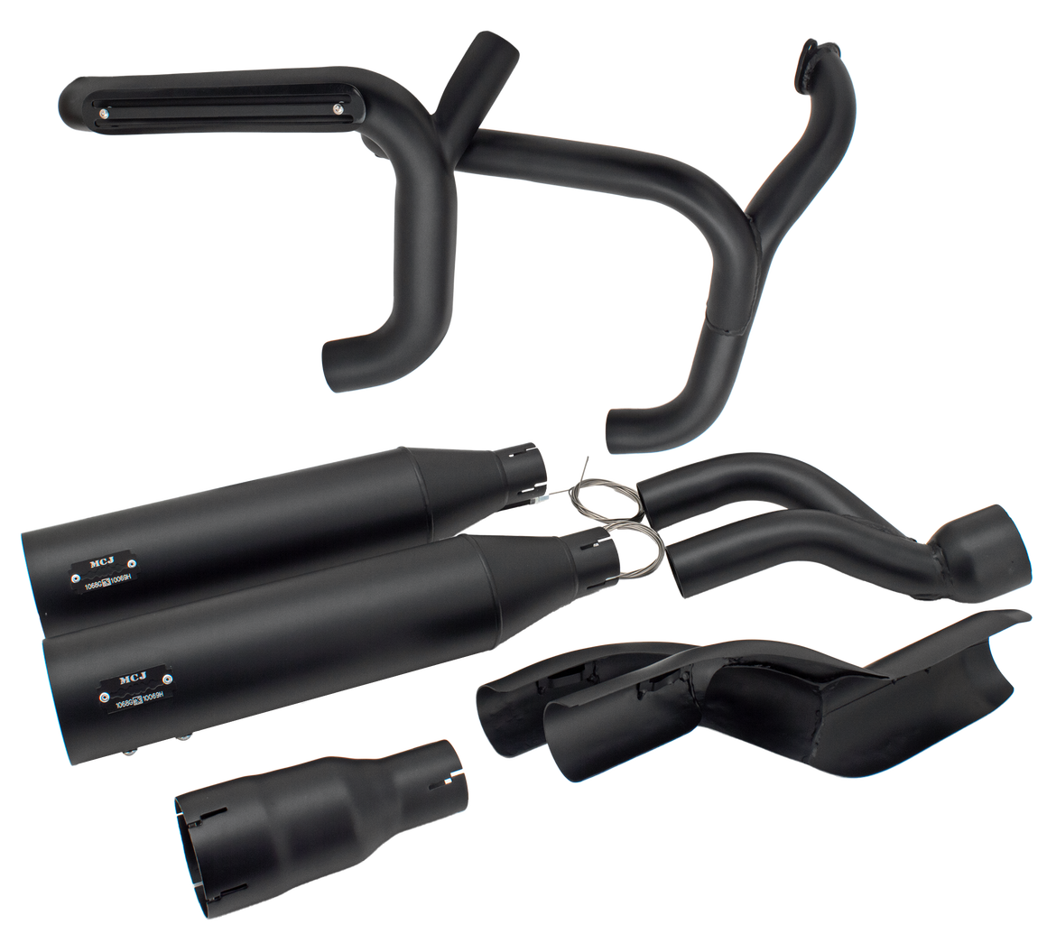 MCJ ADJUSTABLE 2-INTO-2 EXHAUST FOR RH975 NIGHTSTER