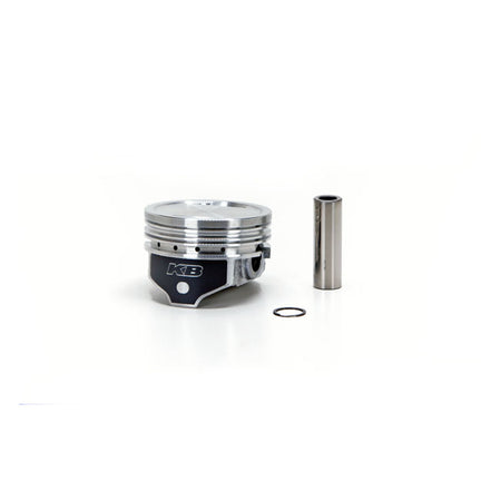High compression. 883-1200 conversion piston set. Compatible with stock unmodified cylinder heads. 10:1 Compression ratio. Piston weight 335gr. Piston pin diameter .792" and weight 97gr.  Head type: Dish.  Dome +10cc.  Compression height 1.210".  Bore 3.498".  Stroke 3.812".  Rod length 6.926".  Cyl. length 4.650".  Comes with T6 heat treated 390 Hypereutectic cast pistons with 16% silicone levels which enables running a very tight clearance for longevity and hardly any piston noise.   Note: Top compression