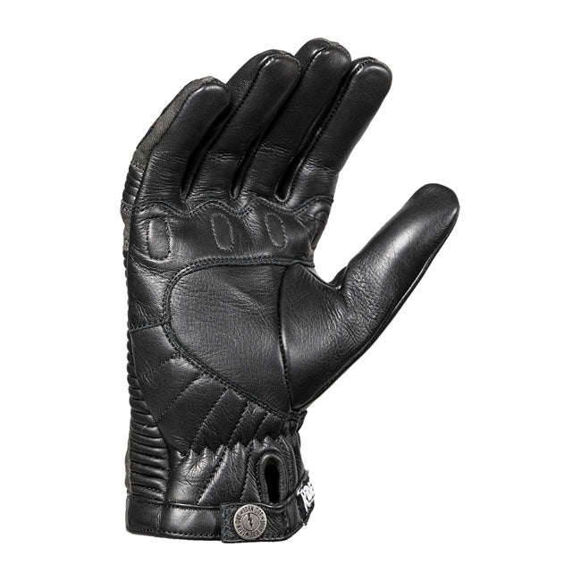 The John Doe Durango glove has excellent protective properties and comes in a combination of materials. The two-tone cotton and cowhide design coordinates with the Motoshirt XTMr; Defender Cargo XTMr and Cargo Stroker XTMr for awesome combination options. The pre-curved padded fingers on the glove give you a secure grip on the handlebars; even on longer journeys. The wrist on Durango closes using a press stud. CE certification: EN 13594:2015 Full grain cowhide leather with cotton twill Wrist with push-bu